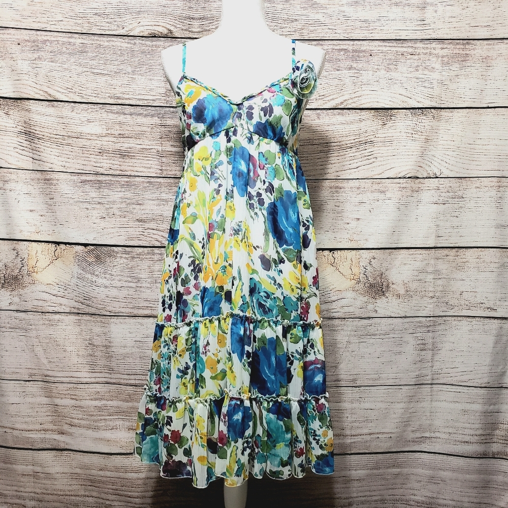 Crossroads NWT Size 12 True Romance Blue Rose … - Picture 5 of 12